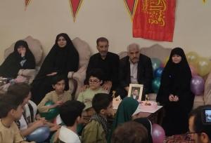 یاد و خاطره شهید «مهدی بزرگی» در جشن تولد دخترش گرامی داشته شد
