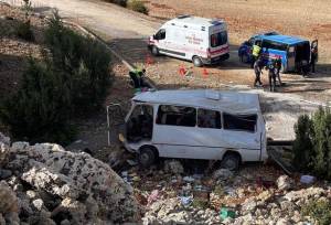 ۸ کشته در تصادف اتوبوس در جنوب ترکیه