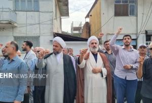 راهپیمایی جمعه‌های «خشم ونصر» در رودسر
