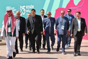 بازدید دنیامالی از دهکده بازی‌های کشورهای اسلامی