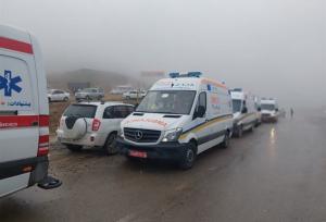 آماده‌باش اورژانس هوایی در مهرآباد/ استقرار آمبولانس‌ها+فیلم