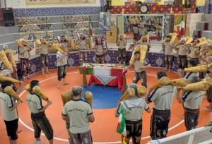 استقبال باستانی‌کاران گود پوریای ولی در قوچان از پهلوان گمنام ۳۲ ساله