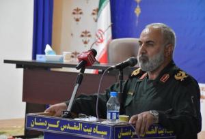 سردار گشتاسبی: تامین معیشت و زندگی مردم راه مقابله با دشمن است