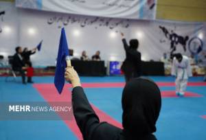 رقابت ۲۰۰ کاراته‌کای بانوی ورامینی و برگزاری جشنواره والیبال نونهالان