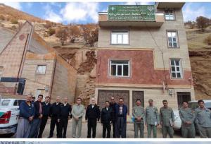 بازدید فرمانده یگان محیط زیست کشور از منطقه بوزین و مرخیل