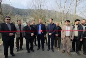 افتتاح متمرکز پروژه های عمران روستایی در لنگرود