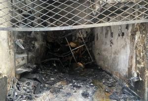 کافی نیا:آتش سوزی در خیابان کوشش مشهد مهار شد