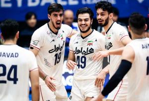 والیبال ایران صعود کرد +عکس
