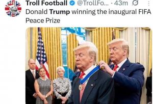 فراتر از طنز؛ واکنش کاربران انگلیسی‌زبان به اهدای «جایزه صلح» به ترامپ