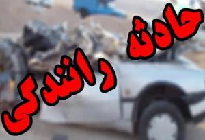 تصادف مرگبار در پل امام حسین مشهد 