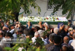 تشییع شهید اقتدار ایران شهید «یونس نوفرستی» در بیرجند