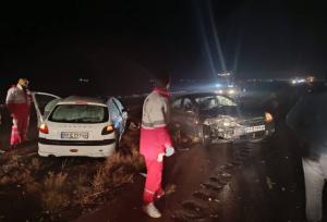 رضازاده: برخورد سه خودروی سواری در ارومیه ارومیه ۶ مصدوم برجای گذاشت