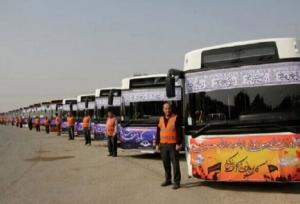 فعالیت۲۹۹۰ناوگان مسافری آذربایجان غربی برای جابجایی زائران اربعین