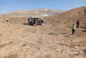 فرزندی پور: واژگونی سمند در اتوبان قم-کاشان یک فوتی داشت