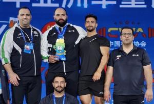 نایب قهرمانی تیم وزنه‌برداری ایران در آسیا