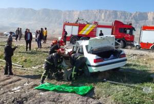 تصادف در دهدز؛ ۶ نفر راهی بیمارستان شهدای ایذه شدند