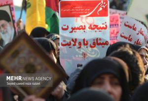 ۹ دی نماد بصیرت، وحدت و وفاداری ملت ایران به آرمان‌های انقلاب است