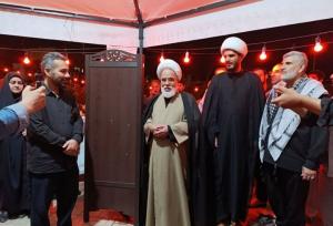 بازدید نماینده ولی فقیه در استان از موکب «زندگی با آیه‌ها» در قصرشیرین