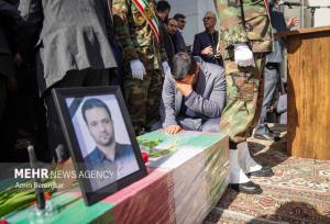 مراسم بزرگداشت شهید احسان باقری در مسجد ارک تهران برگزار شد