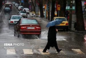 ثبت بارش ۱۰۸ میلی متری در دهشال