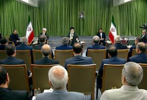 دیدار اعضای دولت سیزدهم با امام خامنه‌ای