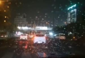 بارش باران در محدوده گیلاوند