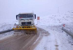 برفروبی و یخزدایی محور دندی-تخت سلیمان
