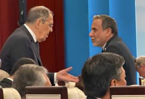 دیدار عراقچی با لاوروف