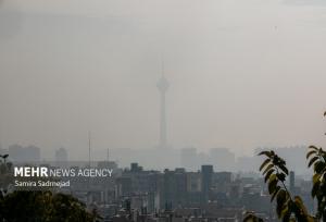 وضعیت هوای تهران قرمز است؛ افزایش شاخص آلودگی هوا