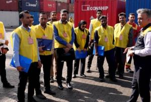 ایجاد فرهنگ ایمنی پایدار با آموزش‌های تخصصی در بندر شهید رجایی