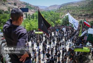 شور شب عاشورا در دل خراسان شمالی طنین‌انداز شد