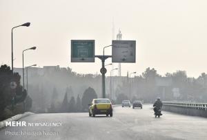 شاخص هوای اصفهان در ۵ منطقه نارنجی است