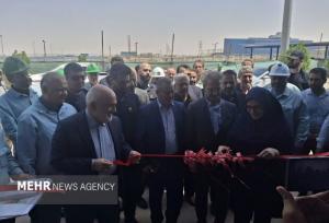 تصفیه‌خانه پساب صنعتی فولاد شادگان  افتتاح شد