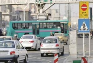 وضعیت تردد معابر پایتخت؛ جریمه ۲۰۰ هزار تومانی امروز برای پلاک‌های زوج