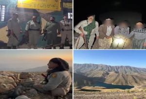 دستگیری شکارچیان غیرمجاز در ارتفاعات ۳۸۰۰متری زرین کوه دریاچه تار