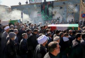 تشییع شهدای گمنام در شهرکرد