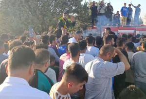 استقبال مردم ایذه از مدال آوران کشتی فرنگی