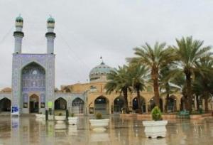 شتاب در توسعه عمرانی آستان مقدس امامزاده عبدالله (ع) بافق