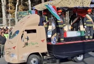 خاکسپاری باشکوه شهید گمنام به همت کارکنان شهرداری شاهرود