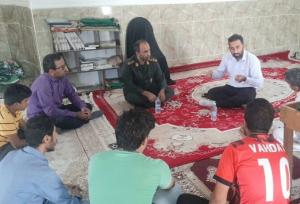 تفاهم‌نامه ساخت دو زمین چمن مصنوعی در زیرکوه گافر بشاگرد امضا شد