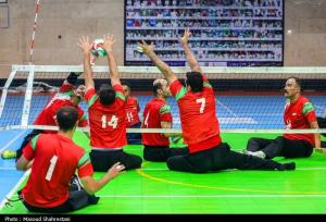 مشهد؛ میزبان دیدارهای دوستانه والیبال نشسته ایران با قزاق‌ها