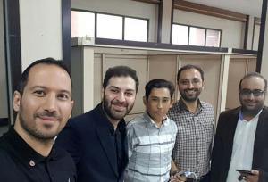 بازیگر نقش نوجوانی «یوسف پیامبر» در ساری