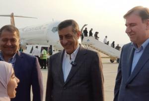 معاون امور اجرایی رئیس جمهور وارد عسلویه شد