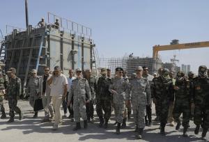 بازدید فرمانده کل ارتش از روند احداث دیوار مرزی در شمال شرق کشور