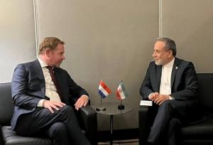 دیدار وزیر امور خارجه با همتای هلندی