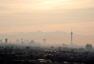 تداوم وضعیت نارنجی هوای تهران