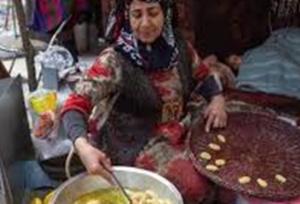 «بژی» کرمانشاه، بهانه ای خوشمزه برای گردشگران نوروزی