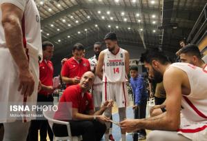 سرمربی تیم بسکتبال شهرداری گرگان: حاشیه امن کاذب بازی را از ما گرفت