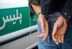 دستبند پلیس بردستان سارق حرفه ای منزل شهروندان درعلی آبادکتول
