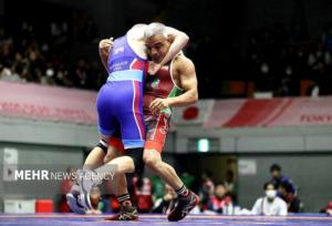مهدی بخشی اولین فینالیست کشتی فرنگی شد 